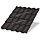 Металлочерепица МЕТАЛЛ ПРОФИЛЬ Монтекристо-M NormanMP (ПЭ-01-RR32-0.5)