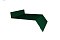 Отлив простой 100 0,45 PE с пленкой RAL 6005 зеленый мох