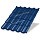 Металлочерепица МЕТАЛЛ ПРОФИЛЬ Трамонтана-M NormanMP (ПЭ-01-5005-0.5)