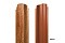 Штакетник П-образный А 0,45 Print Twincolor Choco Wood