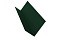 Планка примыкания 90х140 0,5 GreenСoat Pural Matt RR 11 темно-зеленый (RAL 6020 хромовая зелень)