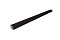 Труба гофрированная Vortex Lite Matt 76х102х3000мм RAL 9005 черный
