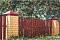 Штакетник М-образный А 0,5 GreenCoat Pural RR 887 шоколадно-коричневый (RAL 8017 шоколад)