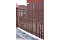 Штакетник М-образный А 0,45 Print Twincolor Coffee Wood