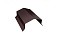 Парапетная крышка угольная 150мм 0,45 PE с пленкой RAL 8017 шоколад