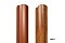Штакетник М-образный А фигурный 0,45 Drap RAL 3005 красное вино